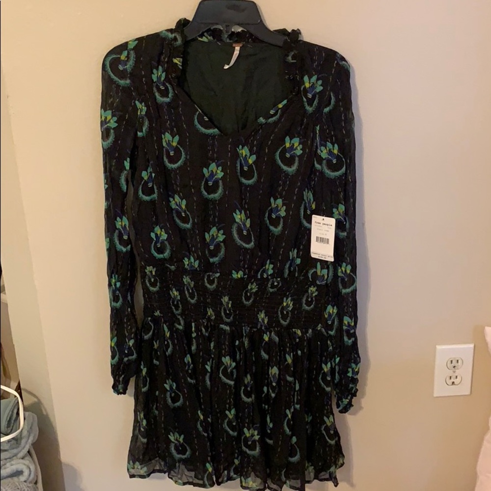Free People Wild Horses Dress Black